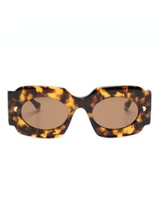Nanushka Cathi oversize-frame sunglasses