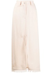 Nanushka decorative pocket maxi skirt