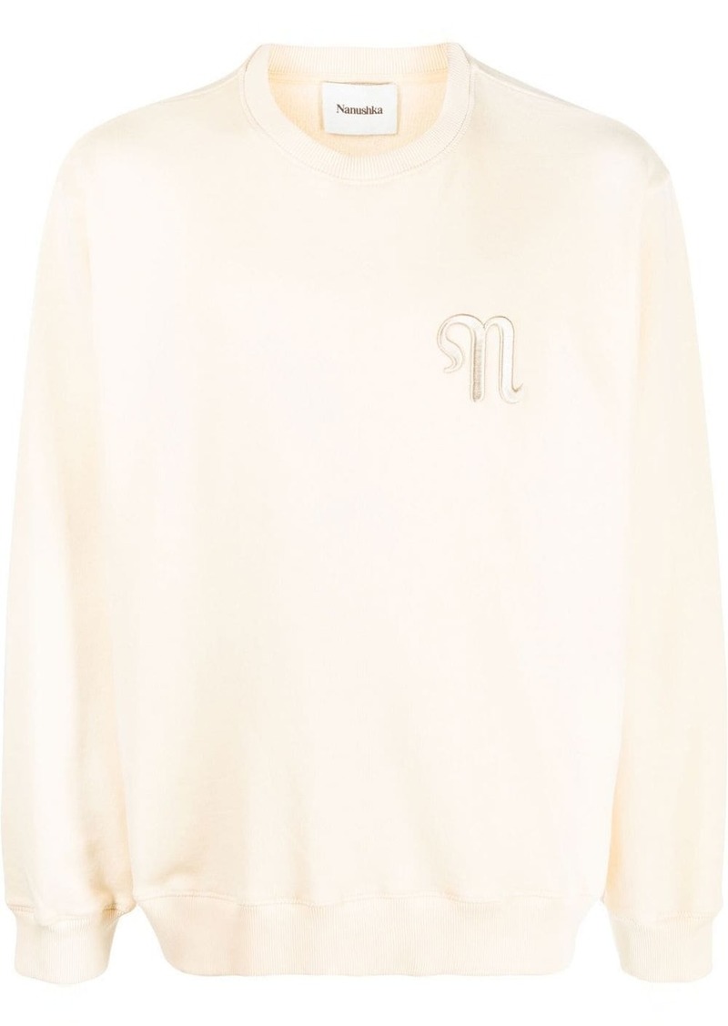 Nanushka embroidered-logo sweatshirt