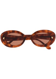 Nanushka Giva tortoiseshell-effect sunglasses