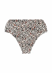 Nanushka leopard-print high-rise bikini briefs