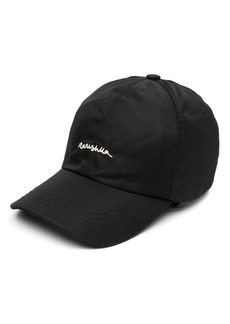 Nanushka logo-embroidered drawstring cap