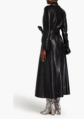 Nanushka - Asayo belted OKOBOR midi shirt dress - Black - XS