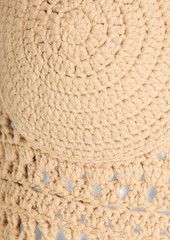 Nanushka - Bernou crocheted cotton-blend top - Neutral - XS