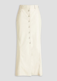 Nanushka - Reza embellished OKOBOR maxi skirt - White - S