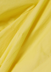 Nanushka - Yusra cotton-poplin shirt - Yellow - XXS