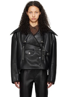 Nanushka Black Ado Leather Jacket