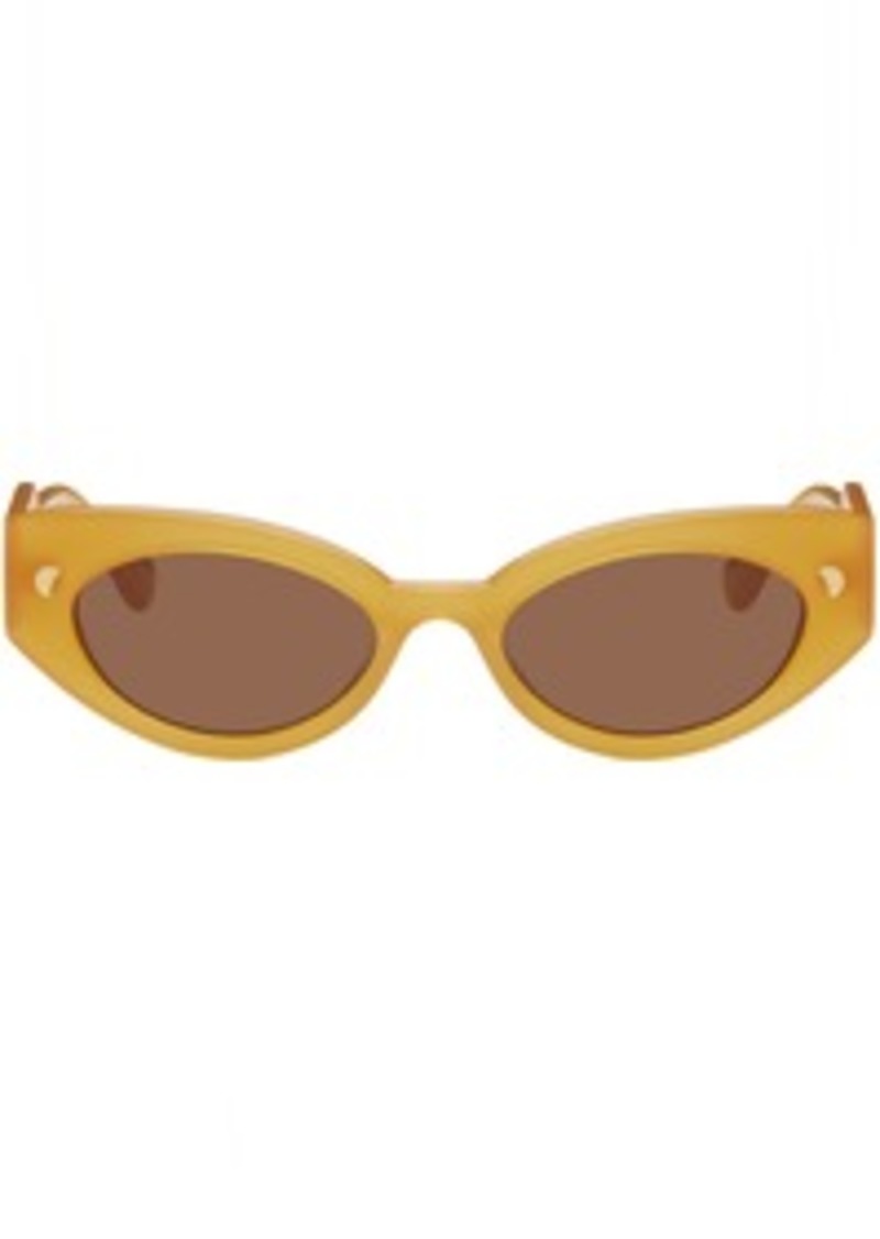 Nanushka Orange Azalea Sunglasses