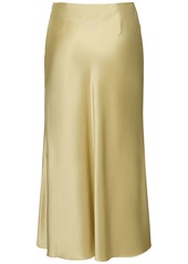 Nanushka Razi Satin Midi Skirt