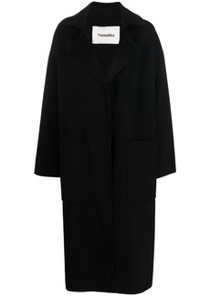 Nanushka Alamo single-breasted wool coat