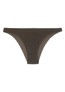 Nanushka textured-finish bikini bottoms