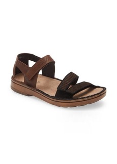 Naot Amarante Sandal in Toffee/Black Leather at Nordstrom