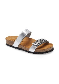 Naot Indiana Sandal in Soft Silver Leather at Nordstrom