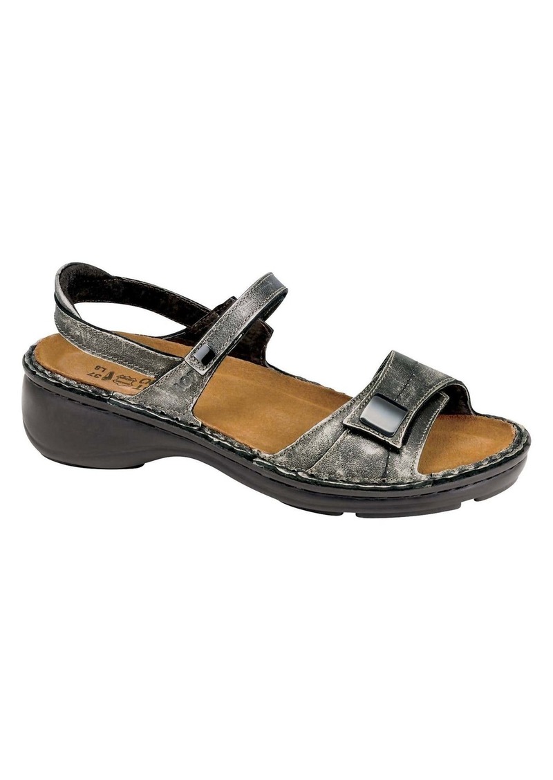 Naot Papaya Sandal In Metal Leather