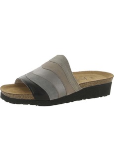 Naot Portia Womens Leather Slip-On Slide Sandals