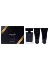 Narciso Rodriguez for Her by Narciso Rodriguez for Women - 3 Pc Gift Set 1.6oz EDT Spray, 1.6oz Body Lotion, 1.6oz Shower Gel