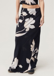 NASTY GAL Floral Maxi Skirt