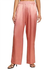 Nation Ltd. Fairfax Straight Leg Trouser In French Pink