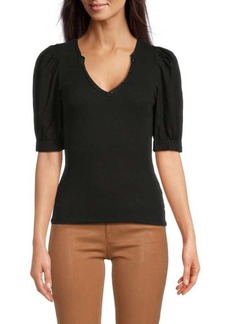 Nation Ltd. Natalie Puff Sleeve Top