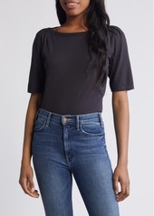 Nation Ltd. Nation LTD Deana Envelope Neck Organic Cotton T-Shirt