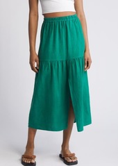 Nation Ltd. Nation LTD Esmeralda Linen Midi Skirt