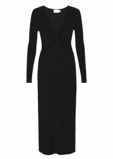 Nation Ltd. Phaedra Twisted Dress In Black