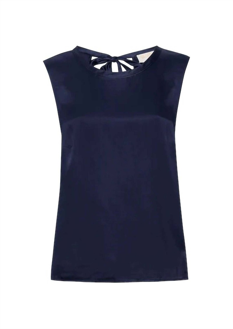 Nation Ltd. Rachel Tie Back Tank In Navy