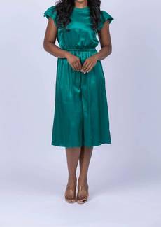 Nation Ltd. Ruby Dress In Emerald