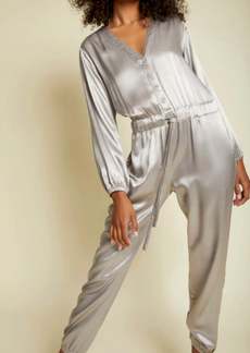 Nation Ltd. Salma Jumpsuit In Silver