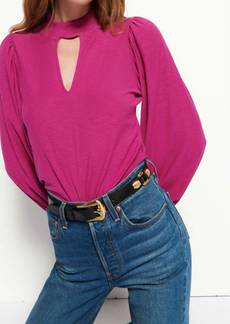 Nation Ltd. Shelby Long Sleeves In Miss Magenta