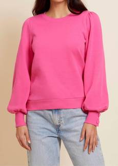 Nation Ltd. Sunny Sweatshirt In Girl Crush