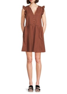 Nation Ltd. Tegan Ruffle Mini Dress