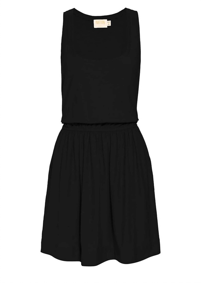 Nation Ltd. Women's Jordan Dress In Jet Black