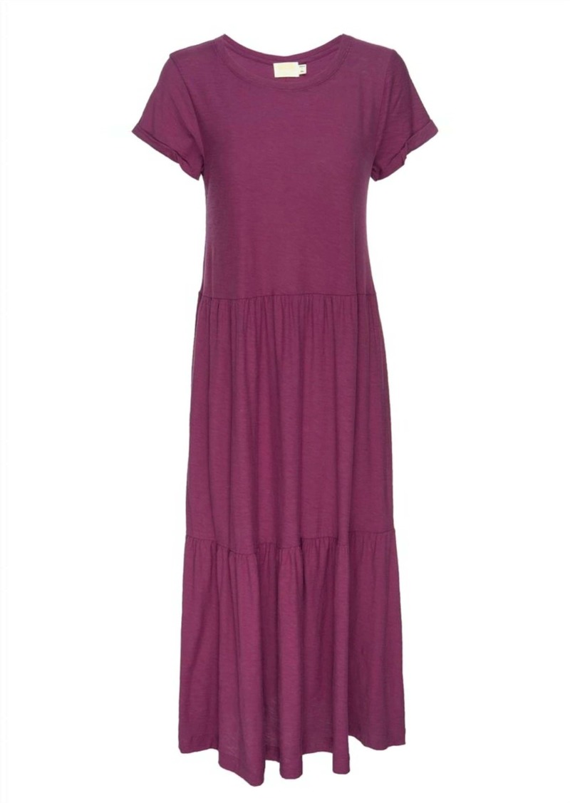 Nation Ltd. Women's Roman Dress In Berry