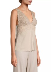 Natori Bliss Harmony Lace-Trimmed Camisole Top