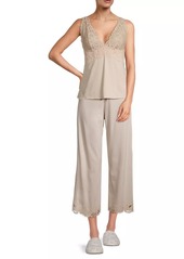 Natori Bliss Harmony Lace-Trimmed Camisole Top