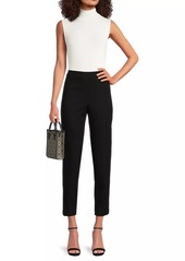 Natori Compact Knit Straight-Leg Pants