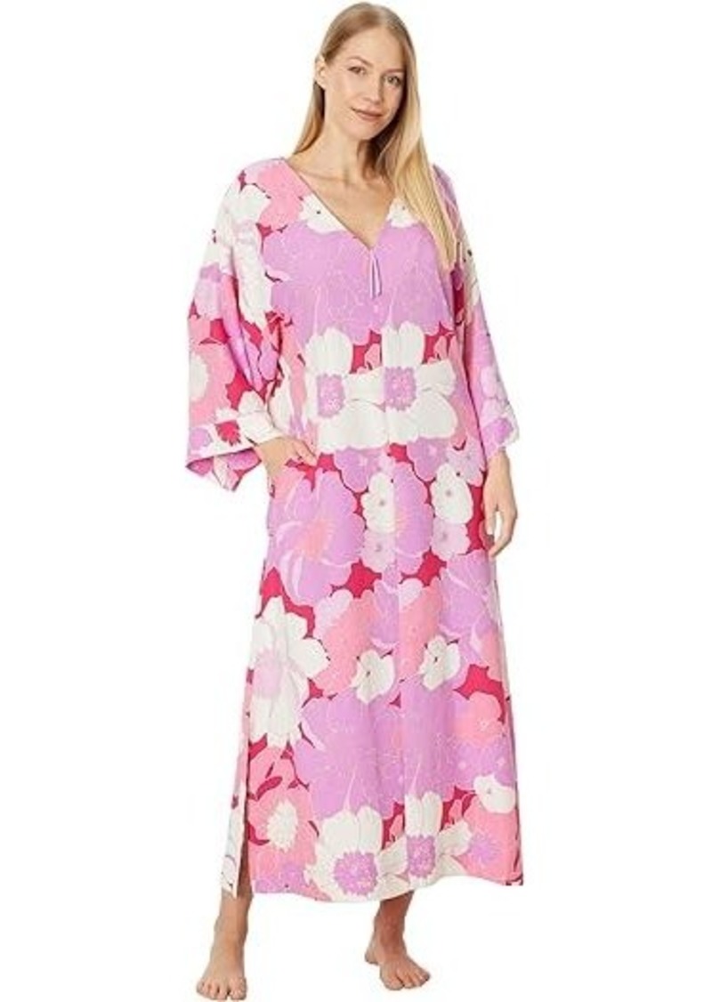 Natori Croisette 52" Zip Caftan