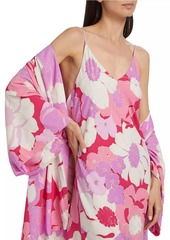 Natori Croisette Floral Minidress