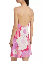 Natori Croisette Floral Minidress