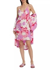 Natori Croisette Floral Minidress