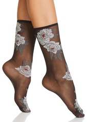 Natori Clair de Lune Sheer Ankle Socks