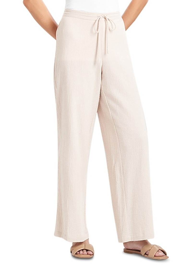 Natori Drawstring Waist Cotton Pants