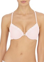 Natori Feathers Front Close T-Back Bra