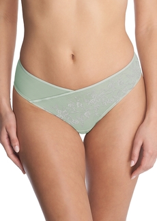 Natori Flawless Embroidered Thong