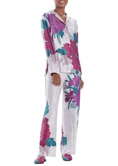 Natori Floral Print Pajama Set