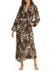 Natori Leopard Plush Robe