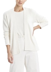Natori Ori-Beijing Textured Knit Open Front Cardigan in White at Nordstrom