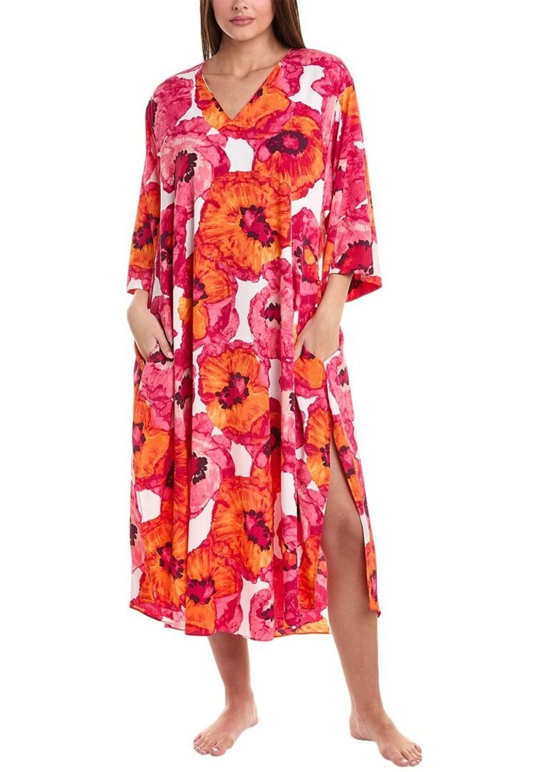 Natori Poppy Caftan