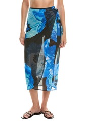 Natori Poppy Sheer Sarong